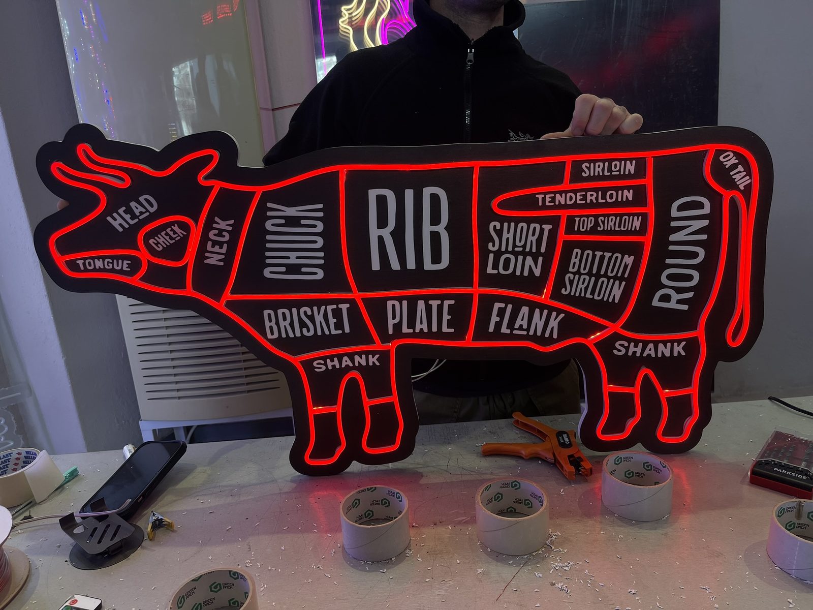 Beef Cuts Diagram