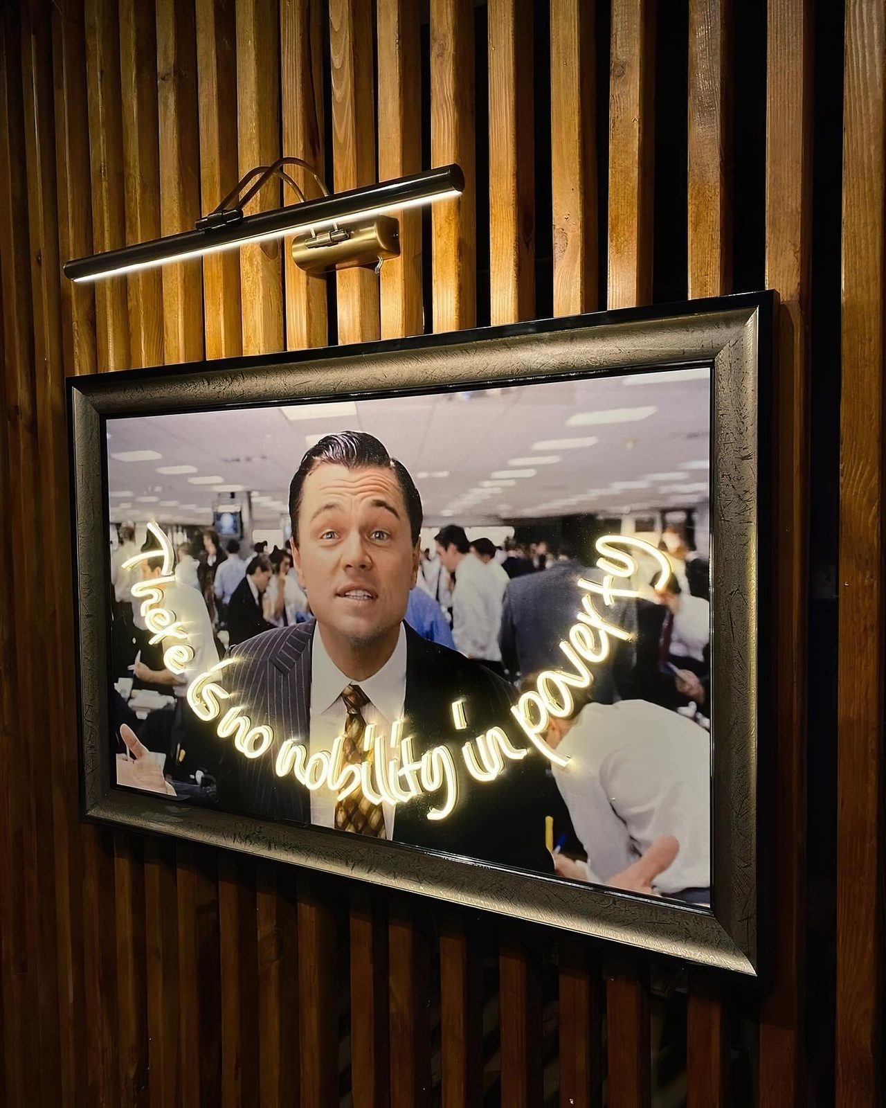 No Nobility in Poverty · Wolf of Wall Street