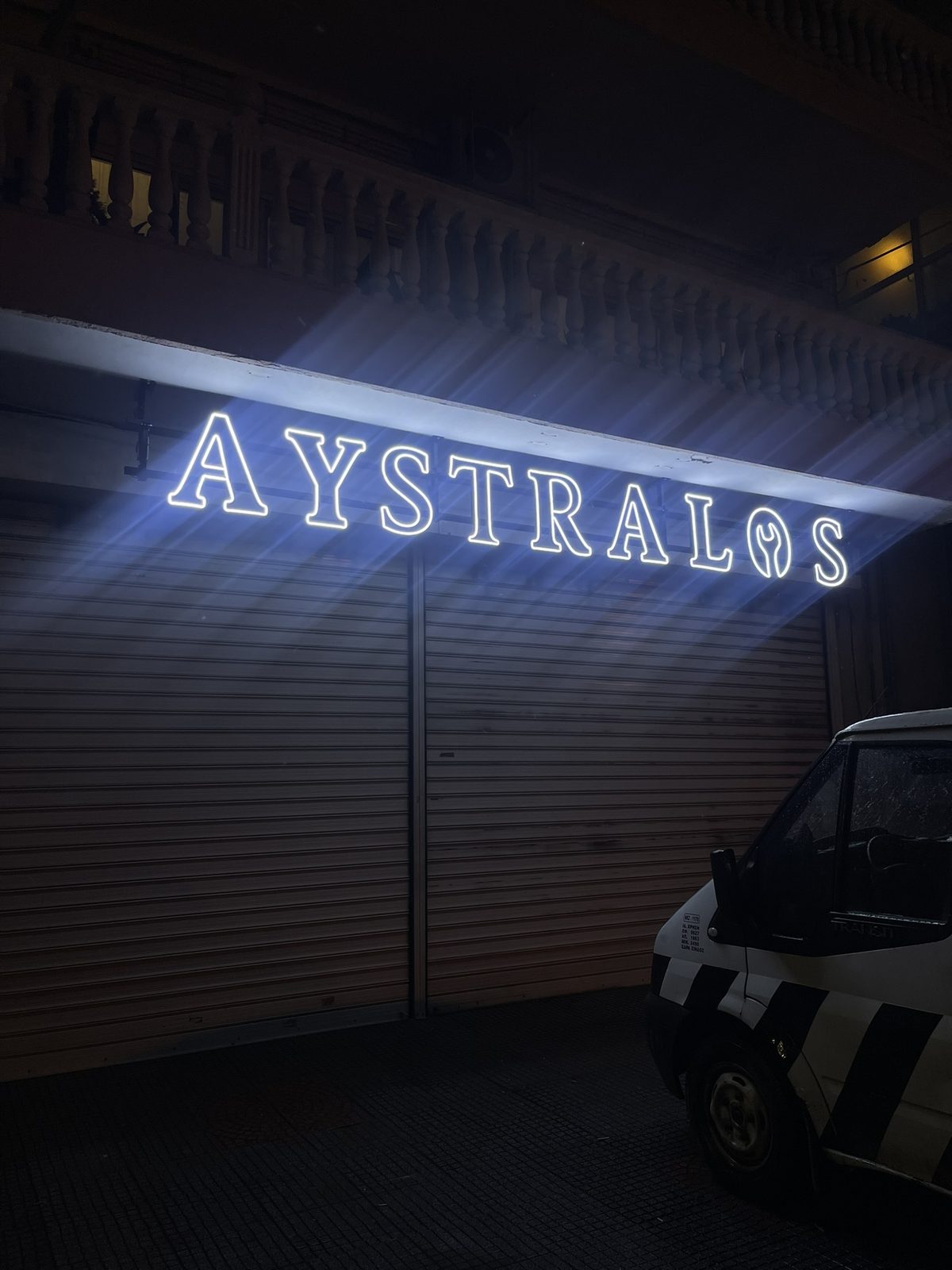 Aystralos Business Sign