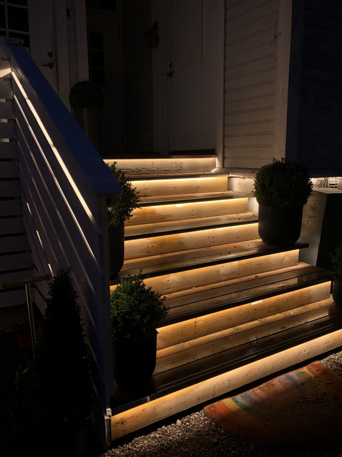 Trappebelysning · Utendørs LED-list